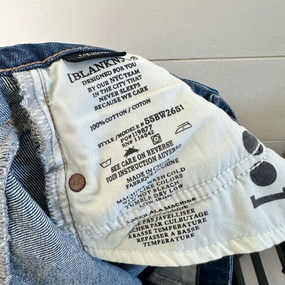 Blank NYC Women’s 31 Blue Denim The Cooper Jeans New NWT - Picture 7 of 7